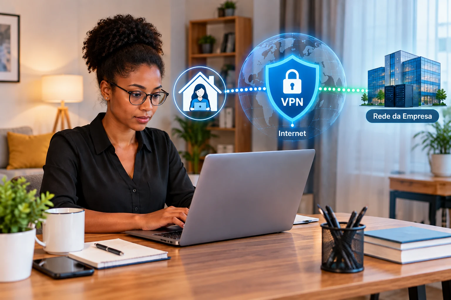 Image illustrative : VPN et accès distant sécurisé